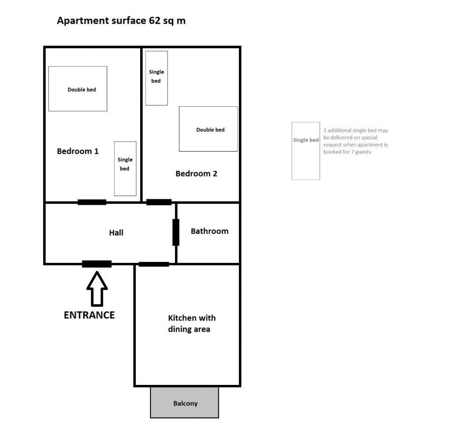 Green Yard Apartment Krowoderska Street คราคูฟ ภายนอก รูปภาพ